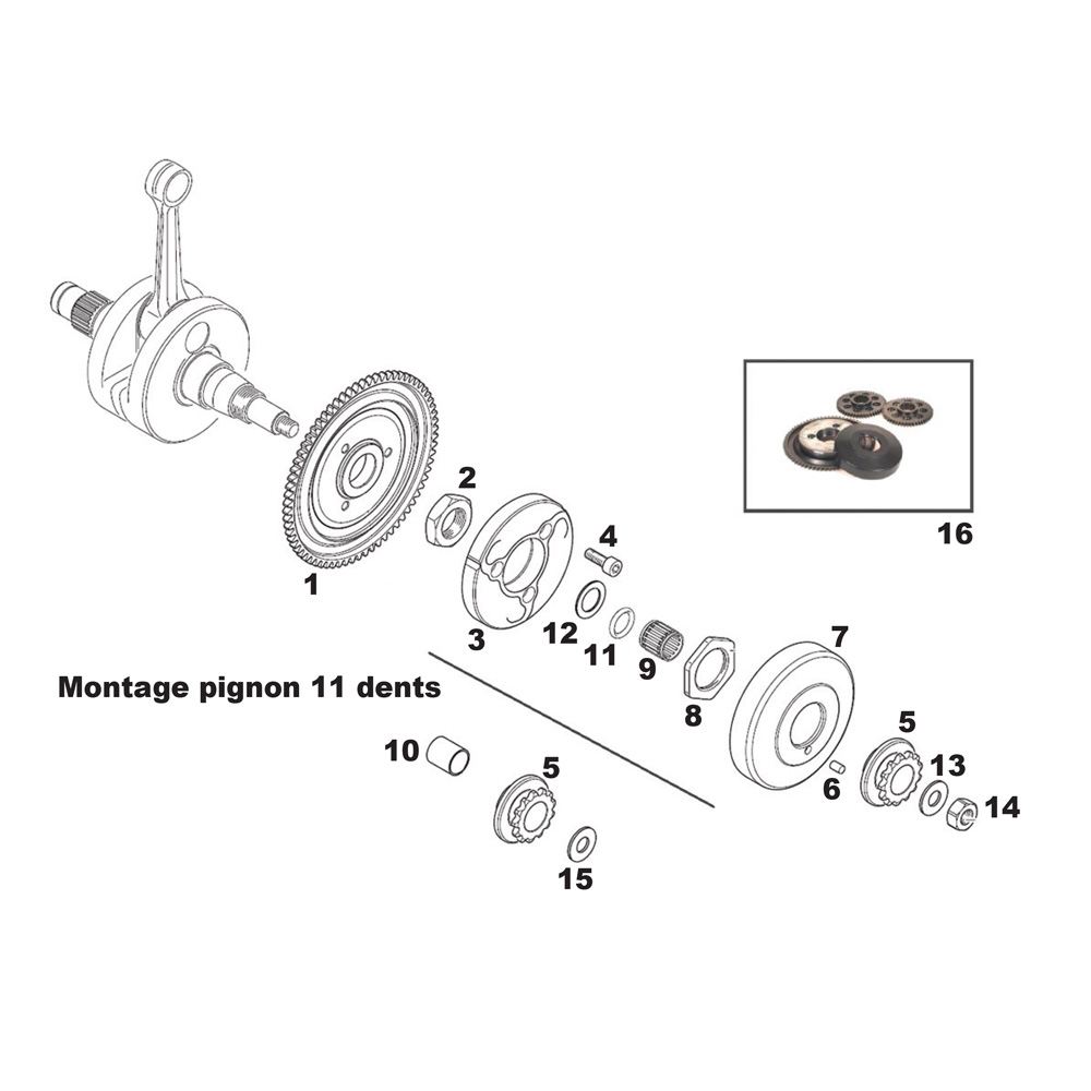 Embrayage ROTAX > 2009