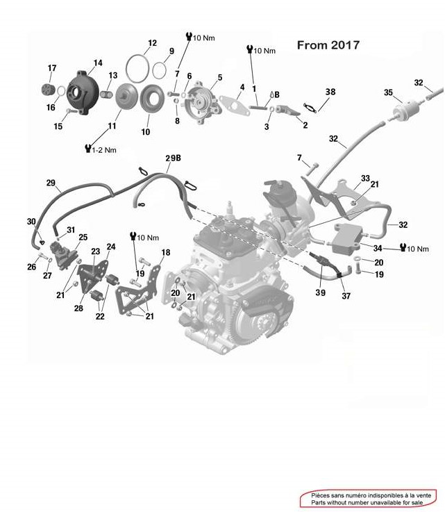 Valve électronique - Pompe à essence