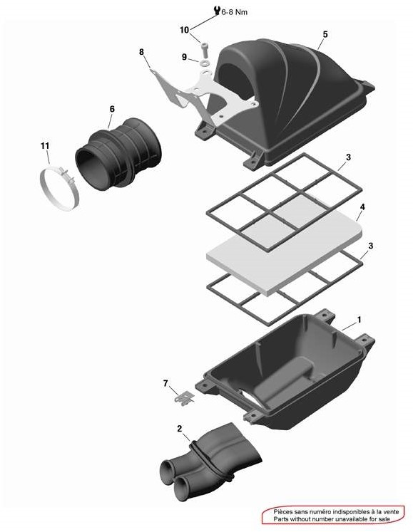 MOUSSE DE FILTRE À AIR ROTAX MAX