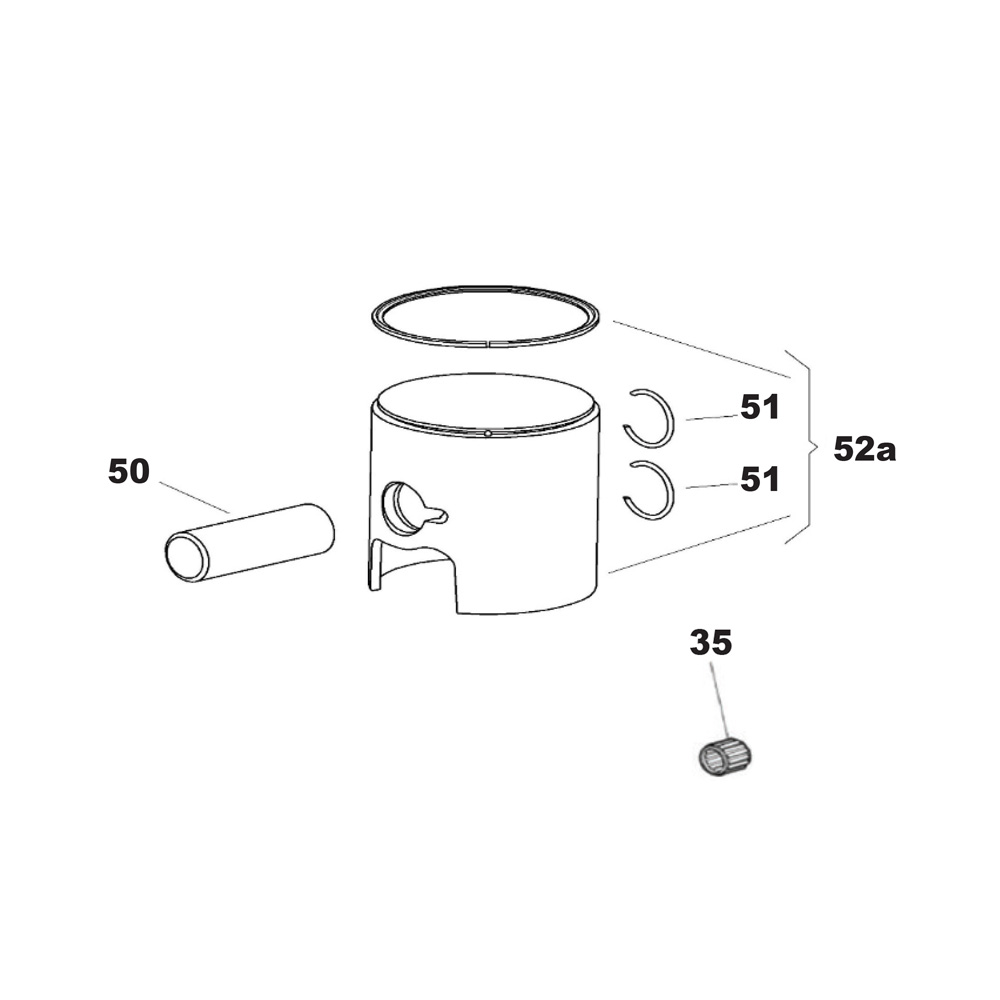 Piston X30 Water Swift 60cc