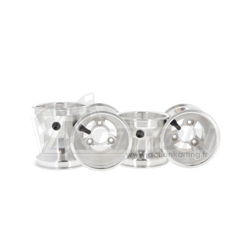 Set jantes alu 115/140 moyeux