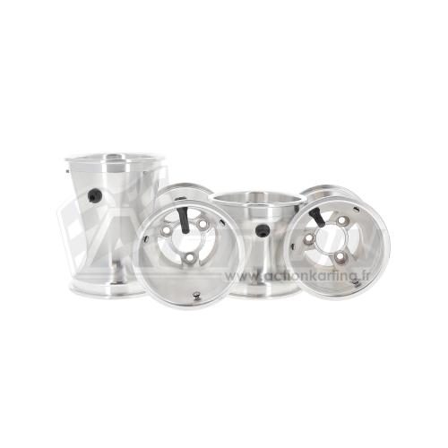 Set jantes alu 125/180 ST pluie moyeu à Gripsters