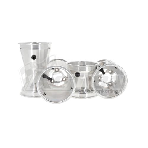 Set jantes alu 130/210 ST baton moyeu à GRIPSTERS