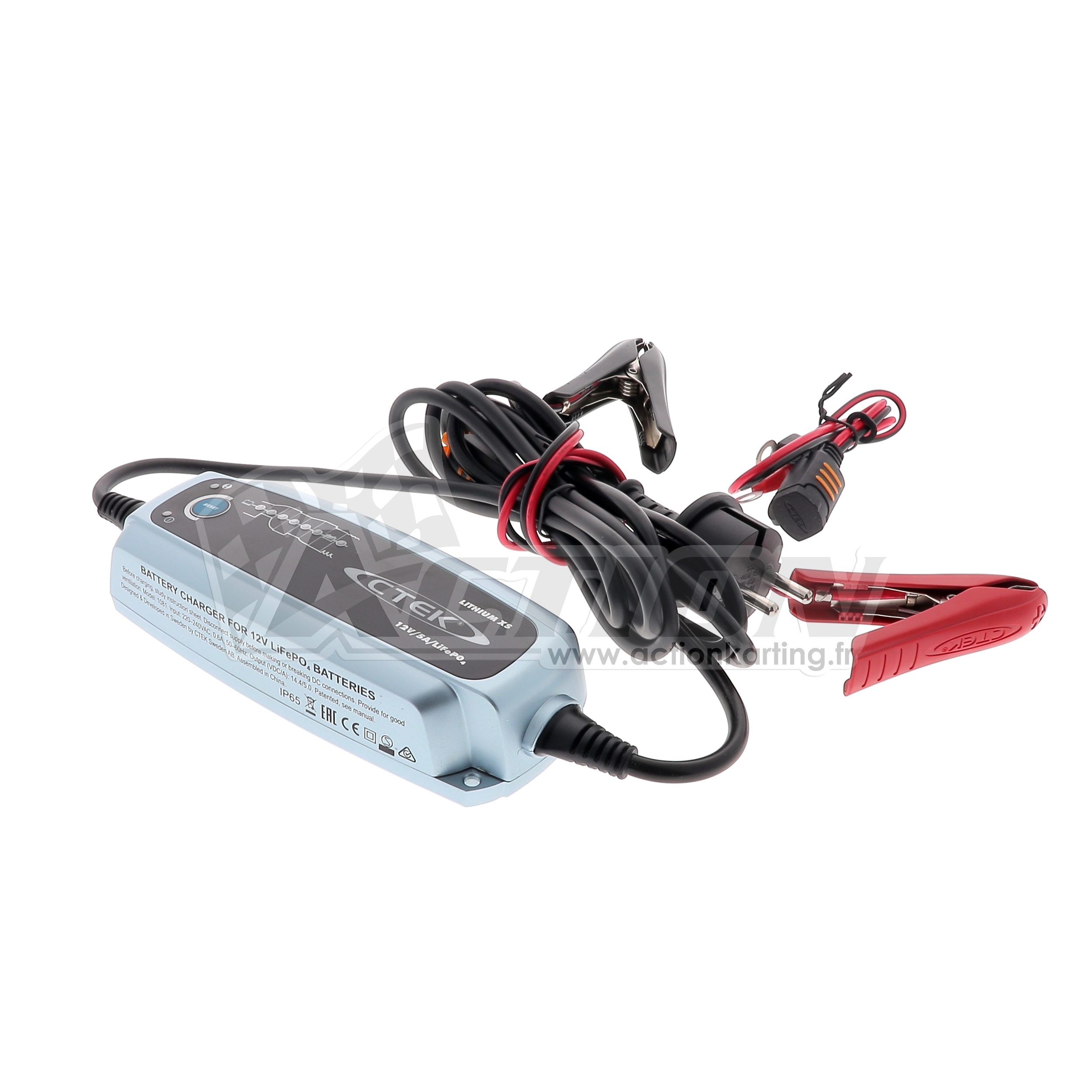 Chargeur CTEK Lithium 12V/5A LiFePO4 - Action karting - Accessoires moteurs