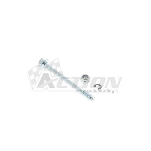 Axe de sécurité COMPLET L.60 mm Ø5 mm fileté pour étrier AV KZ et AR Monster