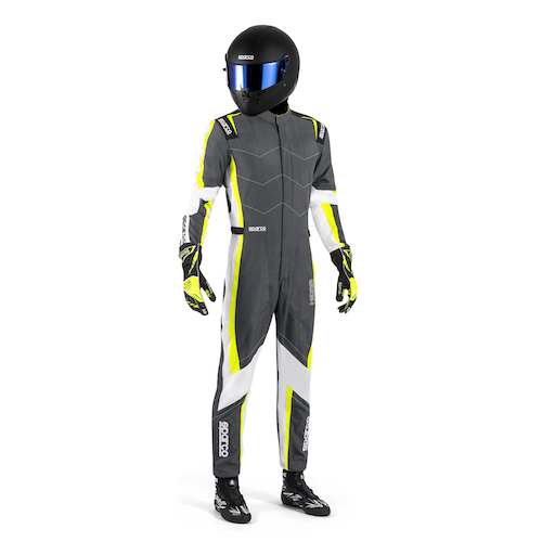 Pack pilote Kerb Advanced Gris/Jaune/Blanc Adulte