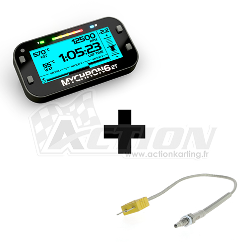 Pack MyChron 6 2T + sonde d'échappement M5