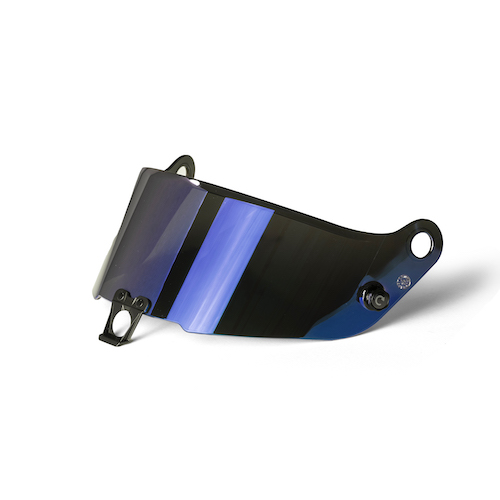 Visière SPARCO STEALTH Iridium bleu