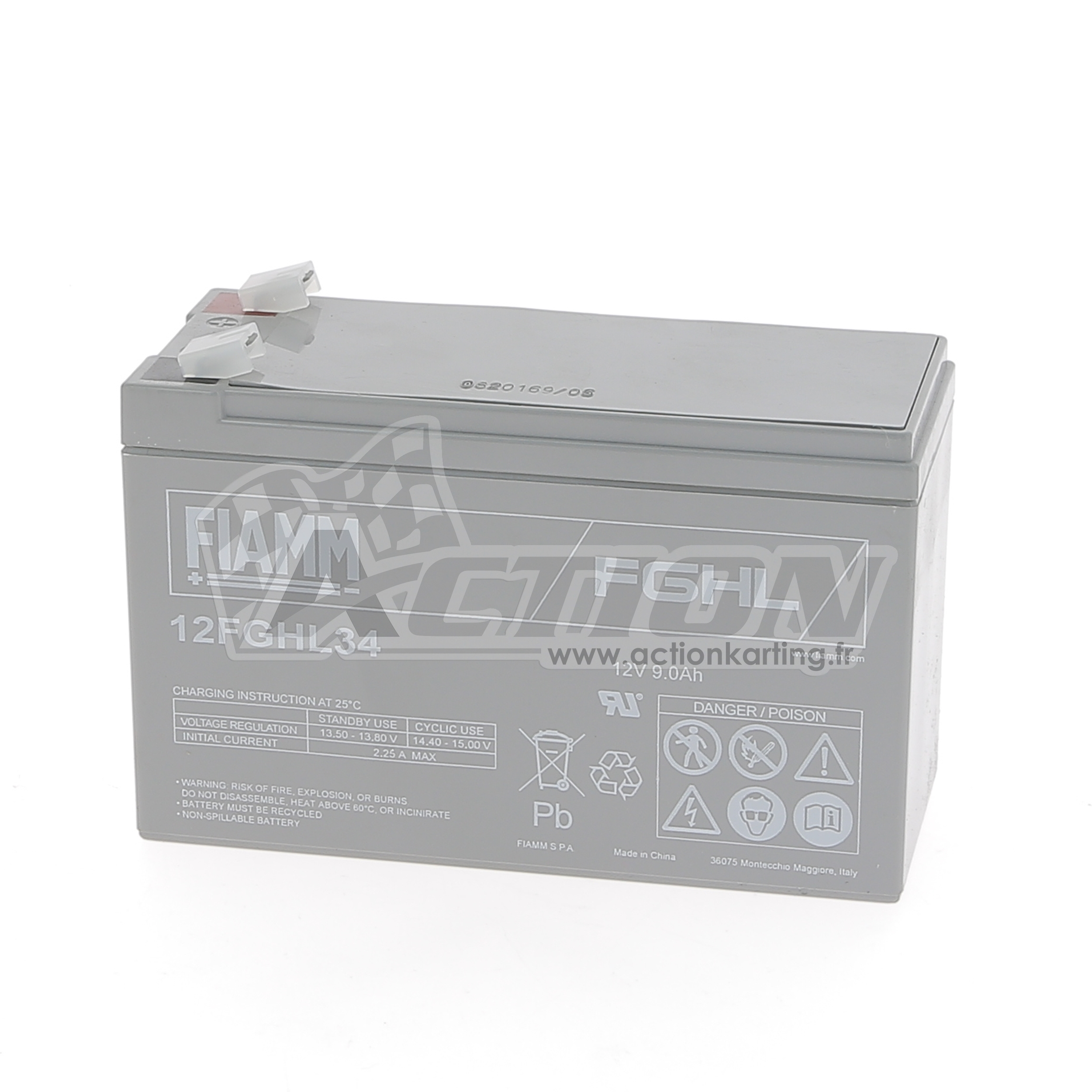 Batterie Lithium 12,8V W/Hr38,4 Leoch - Action karting - Accessoires moteurs