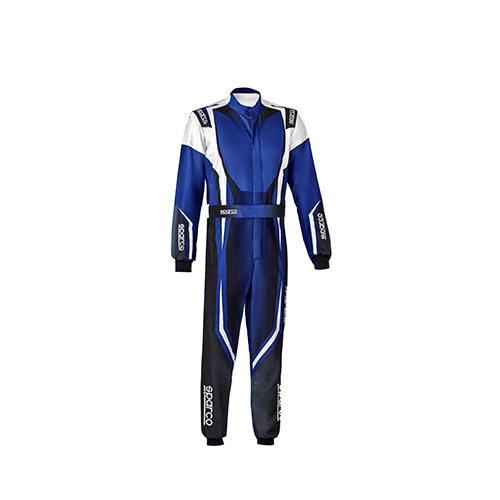 Combinaison Sparco PRIME-K ADVANCED - Bleu/Noir/Blanc - ADULTE