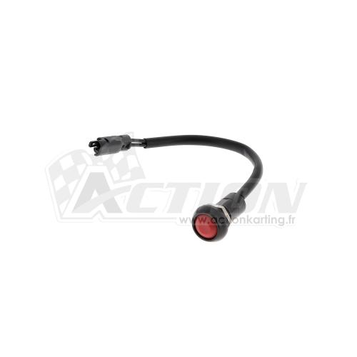 Bouton démarrage rouge Vortex Mini FR