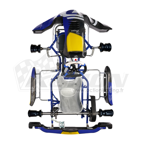 Châssis PRAGA DRAGON EVO 3 KF FR - 1030x50 - Fusée Ø 25 mm