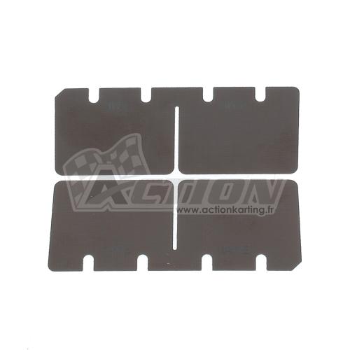 Clapets fibre 0,30 X30 (le jeu)