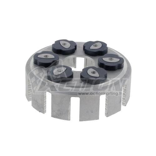 Cloche embrayage IAME Screamer 1 & 2 avec caoutchouc