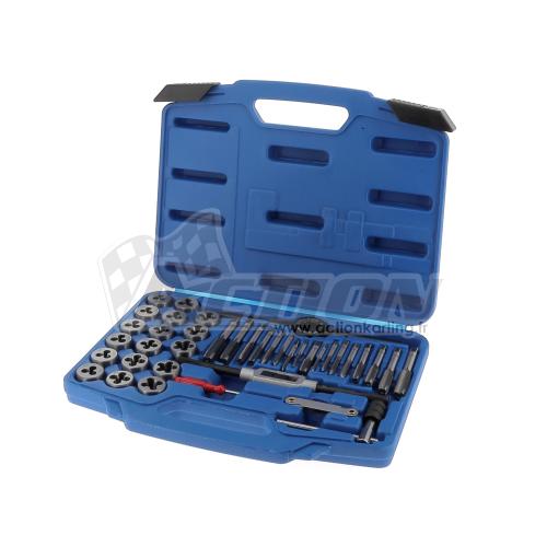 Coffret tarauds et filières 39 pcs