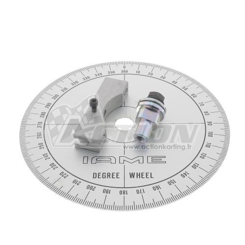 Disque à diagramme IAME complet avec adaptateur