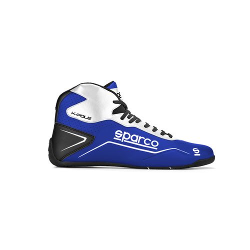 Bottines Sparco K-POLE bleu/blanc