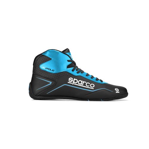 Bottines Sparco K-POLE noir/bleu ciel