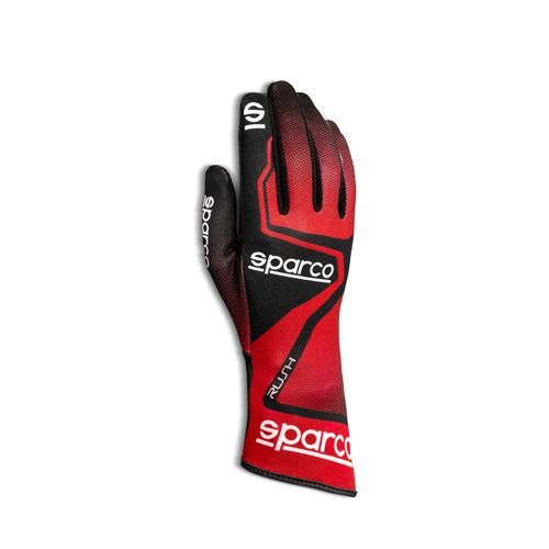 Gants Sparco RUSH rouge/noir