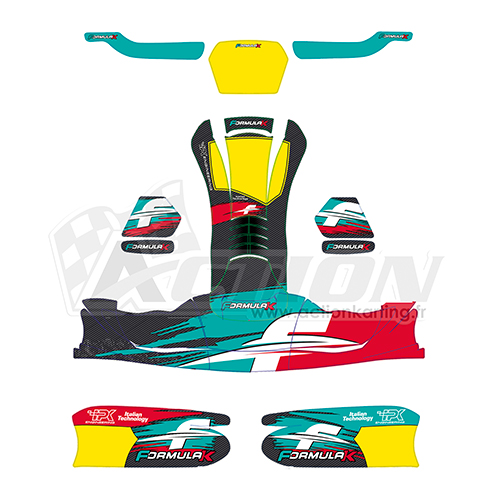 Kit déco Formula K - Complet - 509