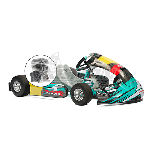 8 - 12 ans - Kart Mini 60 Formula K - Vortex Mini 60cc