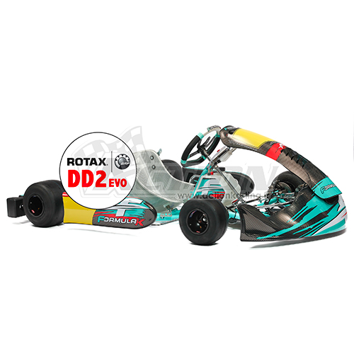 > 15 ans - Kart FORMULA K - Challenge Rotax Max DD2 Evo (34 cv)