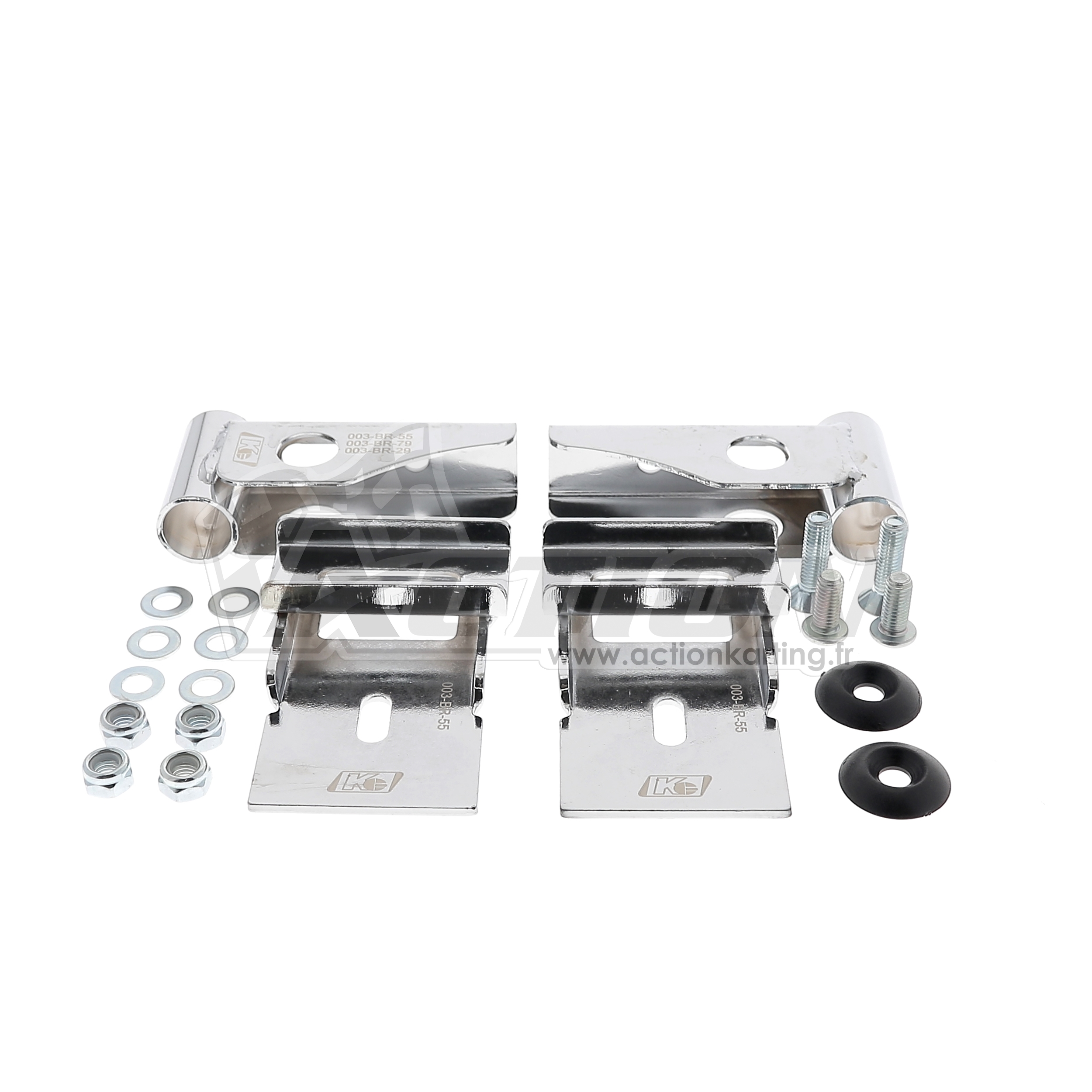 Kit fixation pare-chocs AR KG (AT.011) - Homologué CIK-FIA 003-BR-55/79/29  - Act