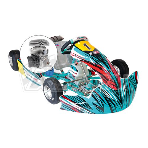 8 - 12 ans - Kart Mini 60 Formula K - Vortex Mini 60cc