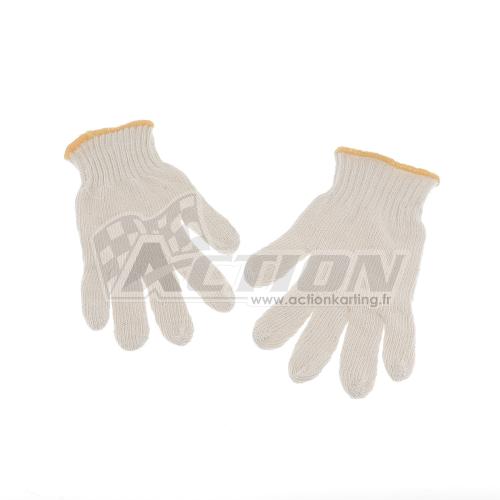 Gants mécanicien karting