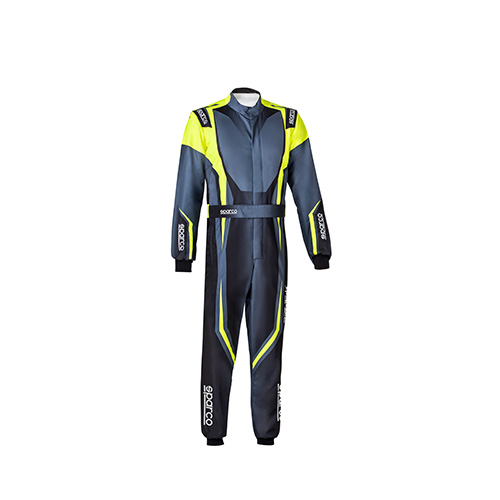 Combinaison Sparco PRIME-K ADVANCED - Jaune/Noir - ENFANT