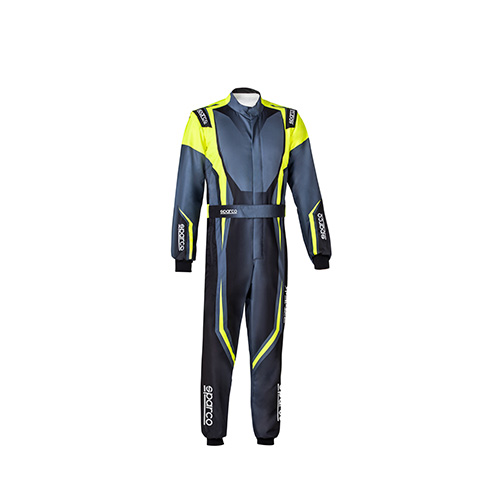 Combinaison Sparco PRIME-K 2024 - Jaune/Noir - ENFANT