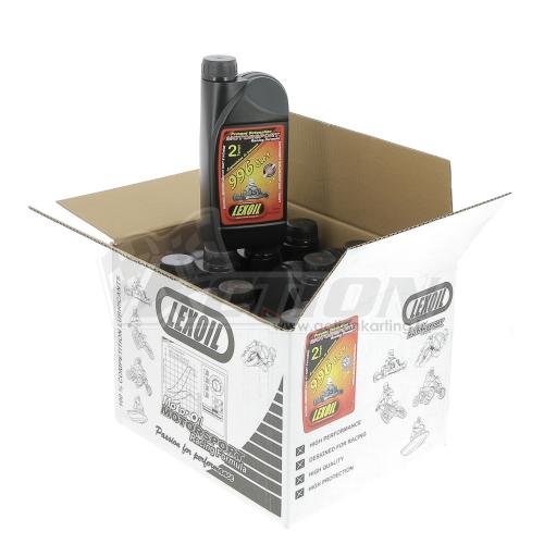 Pack 12 huiles LEXOIL 996 EVO 1 PREMIUM - 12 x 1 litre