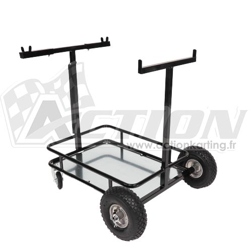 Chariot porte kart - ECO NOIR