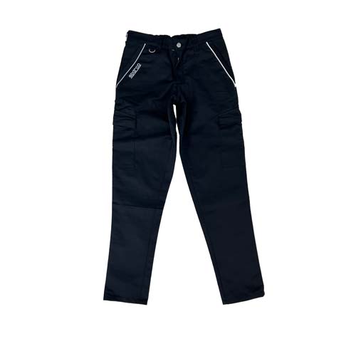 Pantalon Cargo SPARCO Boston - Mixte, Tissu Coton Élastique, Multi-Poches