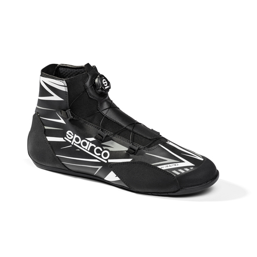 Bottines Sparco K-RAPID ROTORE WATERPROOF - Noir/Blanc