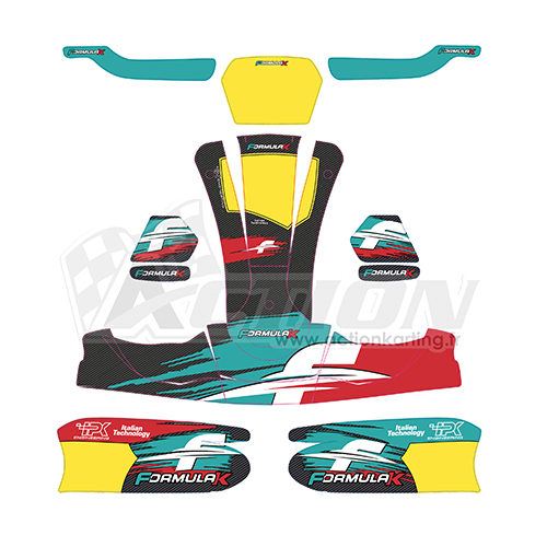 Kit déco Formula K - 507/508 - COMPLET - v. 2024