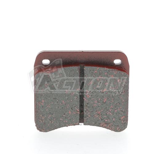 Plaquettes AR 00-8400 fines Rouge hard - Système GTK/GT4 (KF/KZ)