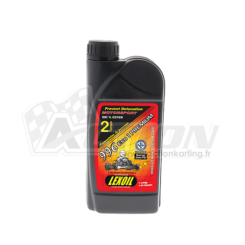 Huile LEXOIL 996 EVO 1 PREMIUM - 1 litre | Homologation CIK-FIA