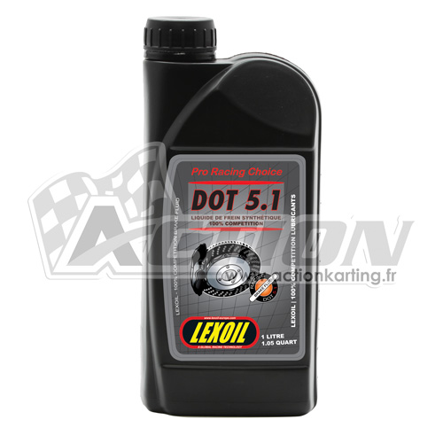 Liquide de frein LEXOIL DOT 5.1 - 1 litre