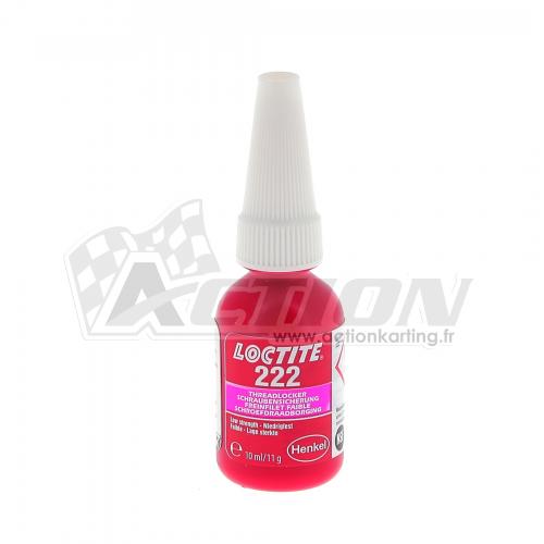 Loctite 222 - frein filet faible - tube 10 ml