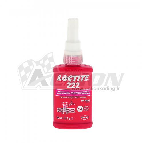 Loctite 222 - frein filet haute qualité - tube 50 ml