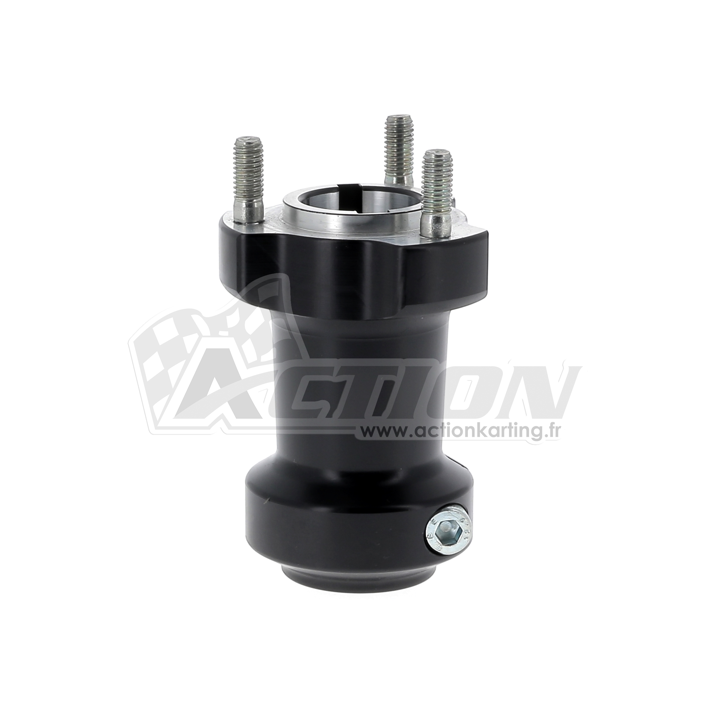 Moyeu AR | L.95 mm Ø30 mm | Alu - Action karting - Train roulant ...