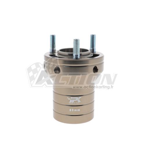 Moyeu AV | L.80 mm Ø25mm | Alu ap.2023 origine KF