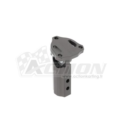 Moyeu de volant KF inclinable 3 positions IPK - 0°-15°-25° - Alu Anodisé