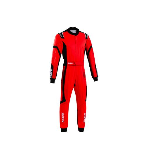 Combinaison Sparco THUNDER ADVANCED - Rouge/Noir - ADULTE