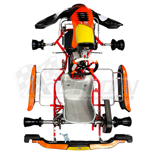 Châssis OK1 DRAGON EVO 3 KF FR - 1030x50 - Fusée Ø 25 mm