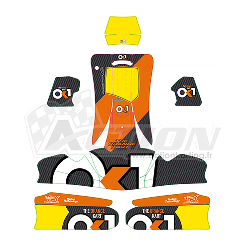 Kit déco OK1 - Complet - Monster MK27