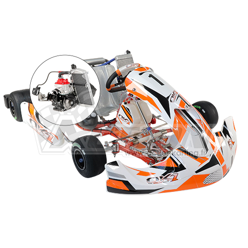 12 - 17 ans - Kart OK1 Rotax Junior Max Evo FFSA (23 cv)