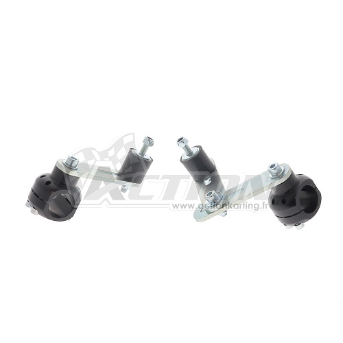 Kit support pot d'échappement articulé