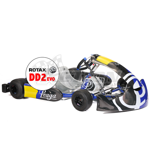 > 15 ans - Kart PRAGA Rotax Max DD2 Evo (34 cv)
